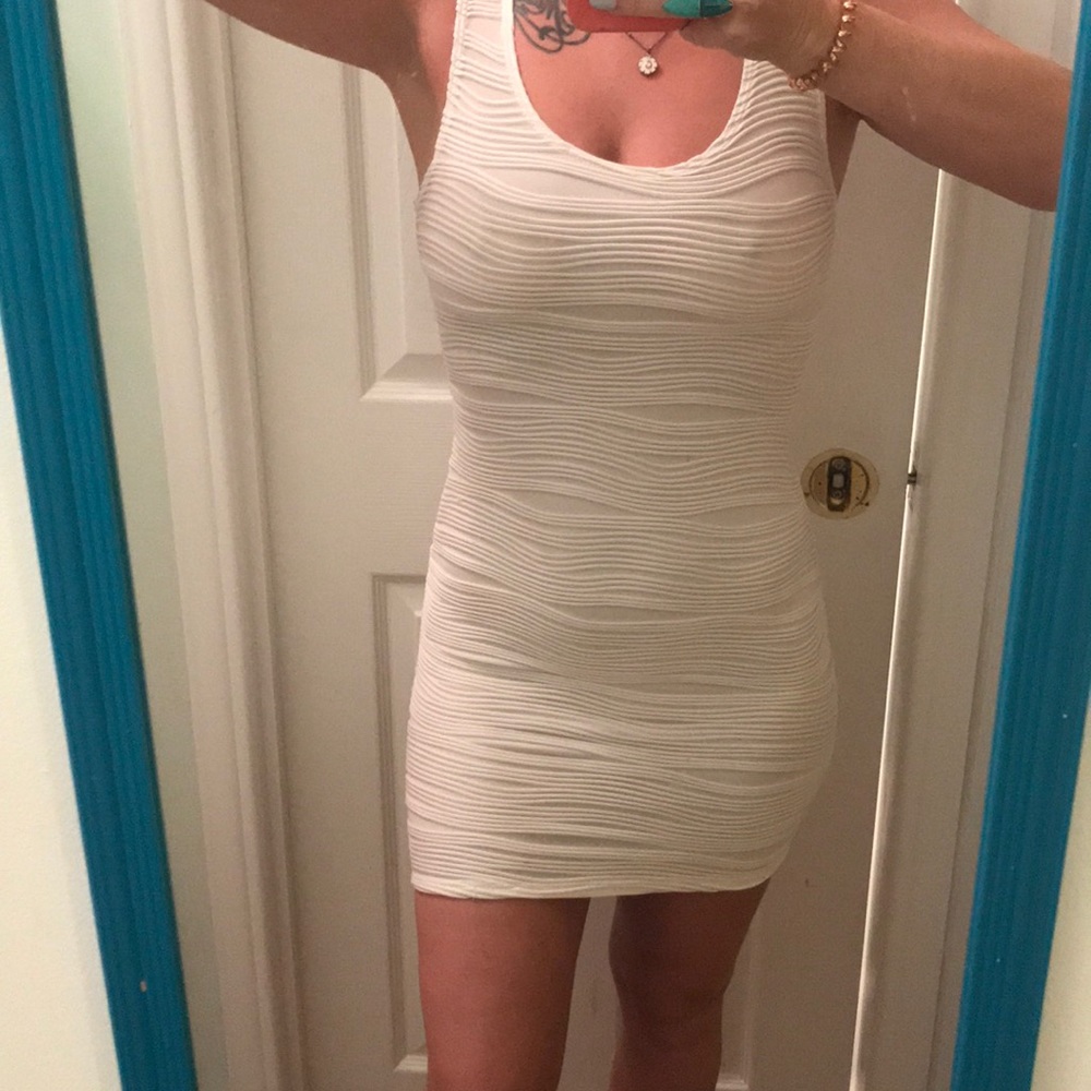 Sexy White Club Dress